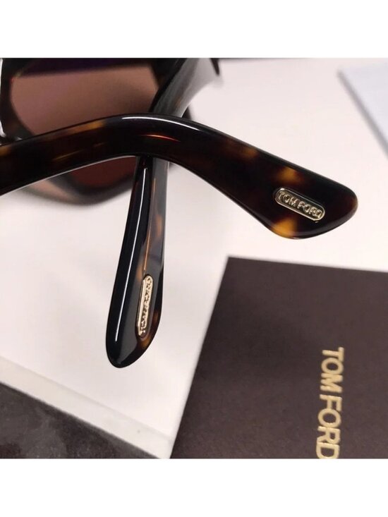 New Authentic Tom Ford Esme TF1157 52J Havana/Brown Sunglasses main image 9